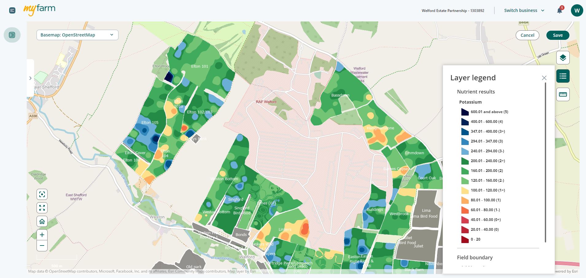 Phophate mapping